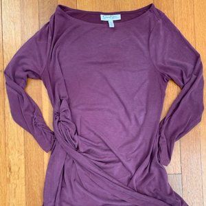 Feminine Soft Purple Jessica Simpson Maternity Top